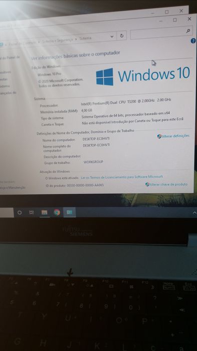 Portátil Fujitsu Siemens