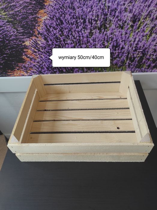 Duża skrzynka na owoce