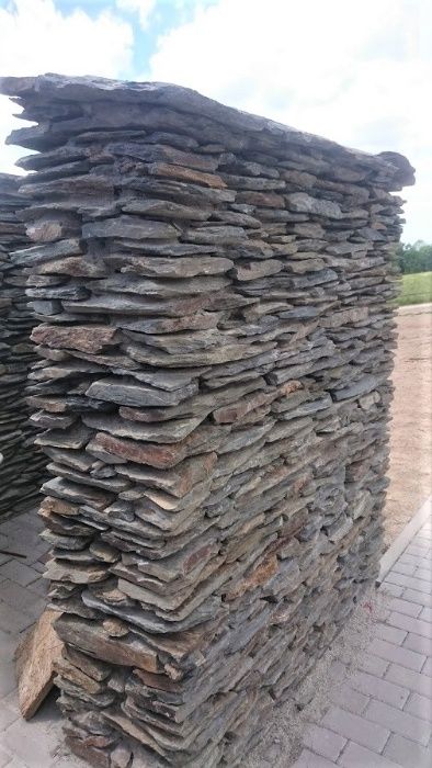 Kamień ogrodowy łupek szarogłazowy na ścieżki, kaskady, oczka, wysyłka