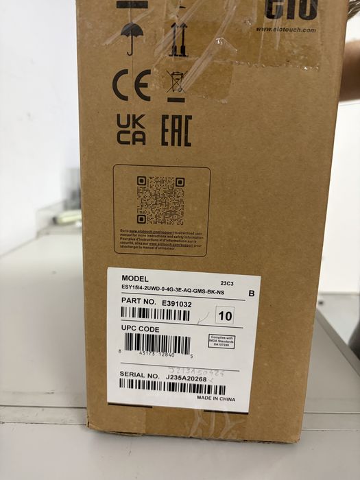 Elo I-Series 4 Value 15,6" All-in-One Android POS Touchscreen | Como Novo