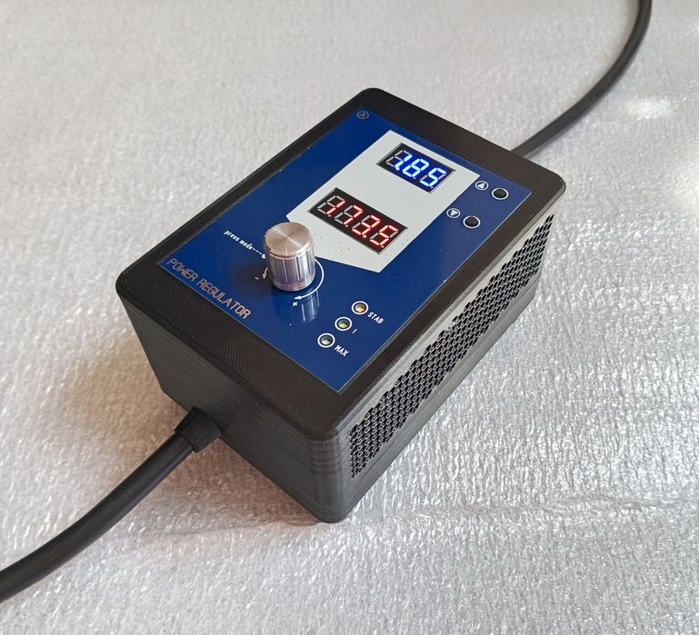 Стабилизированный регулятор мощности с ваттметром