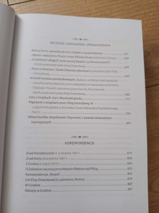 Eliza Orzeszkowa - Publicystyka społeczna