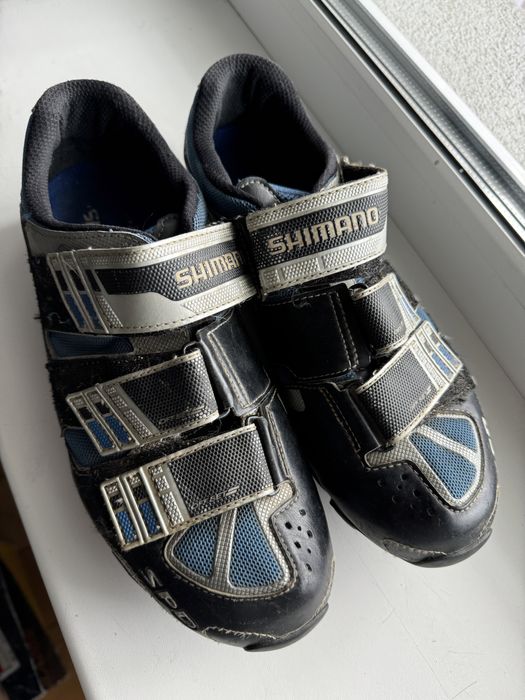Вело взуття shimano контактні кросівки