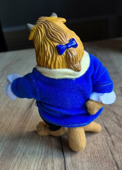 Maskotka retro Disney lata 90 Piękna i Bestia Beast vintage