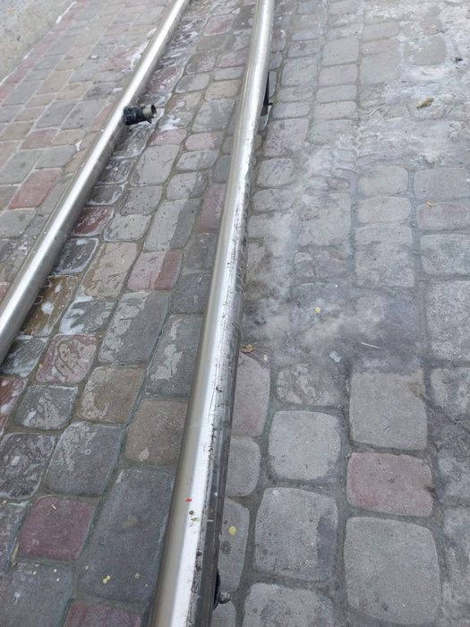 Бічні труби (пороги) на Renault Master 3