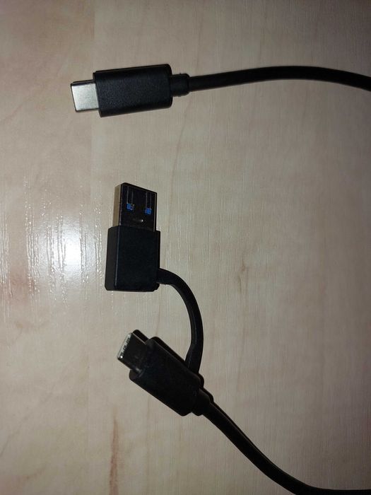 Кабель  USB 3.2 GEN 2 10Gbps data charging PD 60W Type-C to Type-C / USB-A 40cm