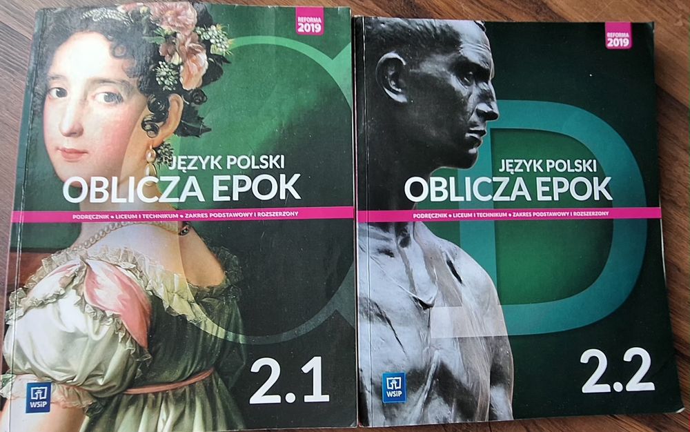 Oblicza epok 2.1 i 2.2 Zestaw jezyk polski