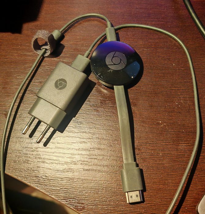 Google Chromecast 2 (2016) v2 - WiFi, HDMI  - sprawny