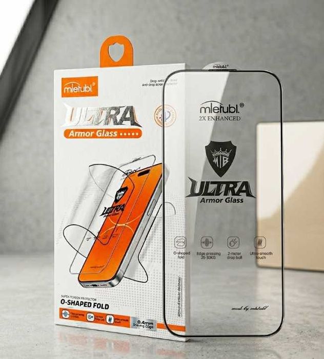 Захисне скло Mietubl Ultra Armor 16 Pro 17 Pro Max гурт