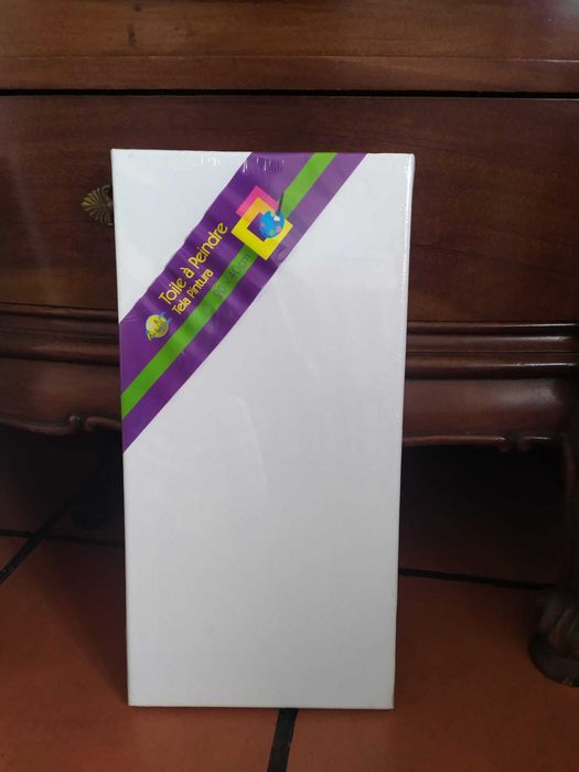 Telas para pintar 100% algodão óleo e acrílico - Vários tamanhos!