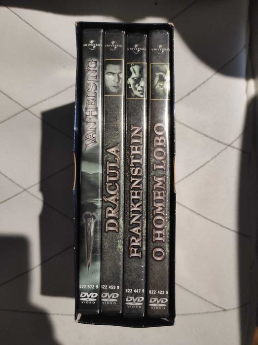 RARO - Box DVD “Van Helsing e os Monstros que o Inspiraram” (4 discos)