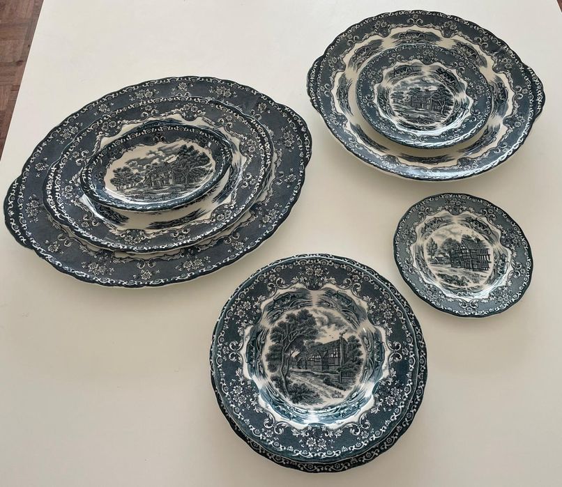 Serviço inglês Grindley "English Country Inns" – Staffordshire