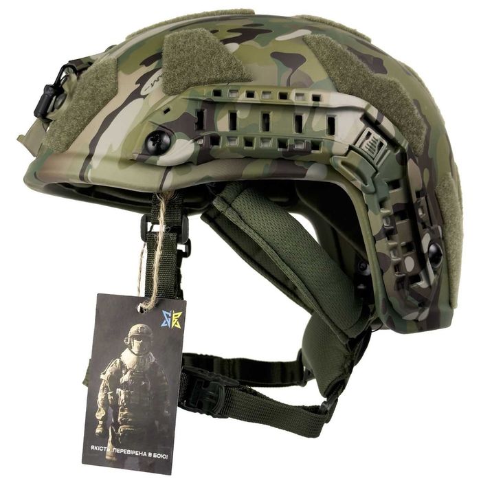 Шлем FAST Wendy 2.0 Мультикам. Рівень захисту NIJ 3A. Мультикам.