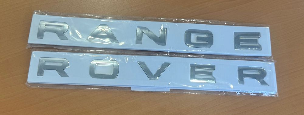 Emblema Letras Símbolo Legenda Range Rover