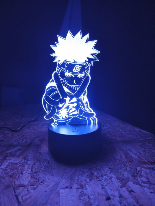 Lâmpada Led Naruto Nova
