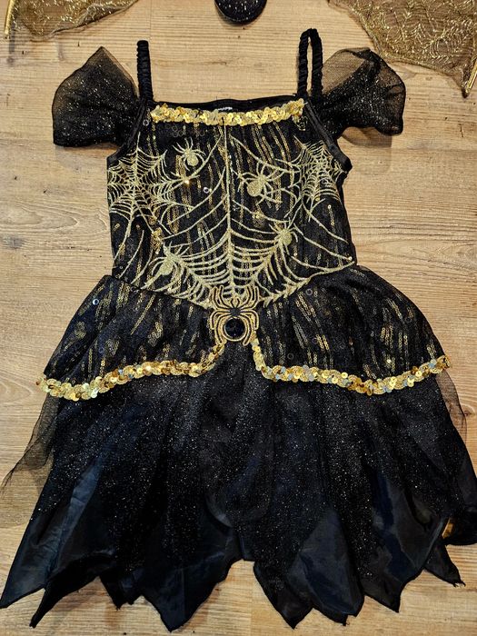 Strój dla dziewczynki czarownica, wiedźma