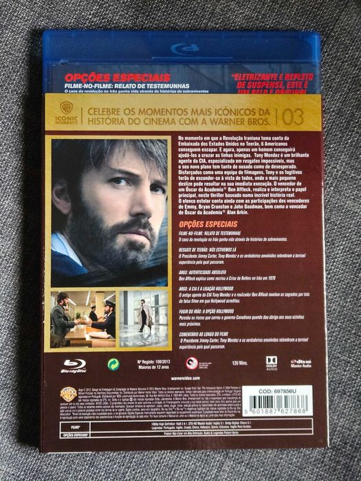 Blu-Ray Argo 2012
