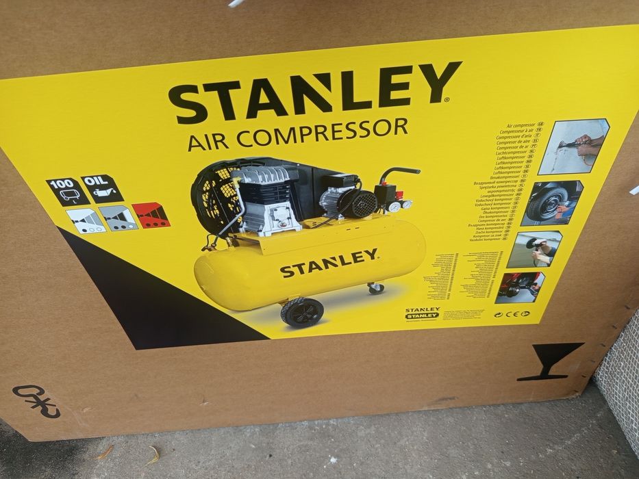 Kompresor olejowy Stanley 100l