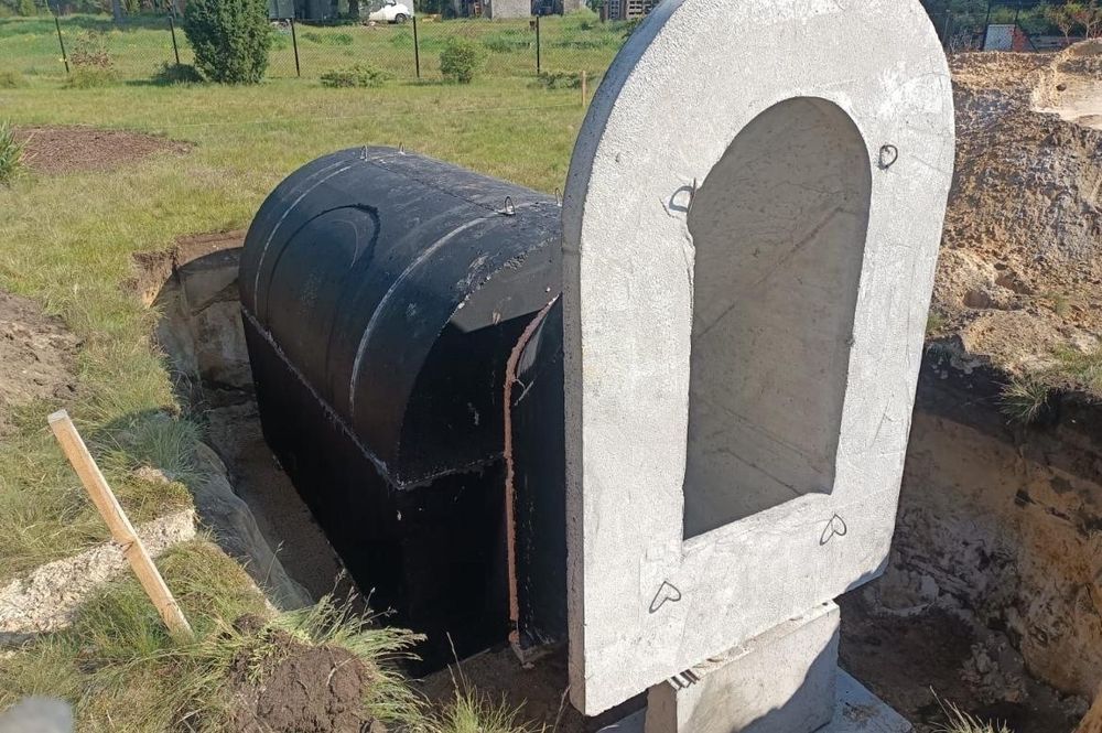 Piwnica ogrodowa betonowa ziemianka magazynek B30W8 solidna konstrukcj