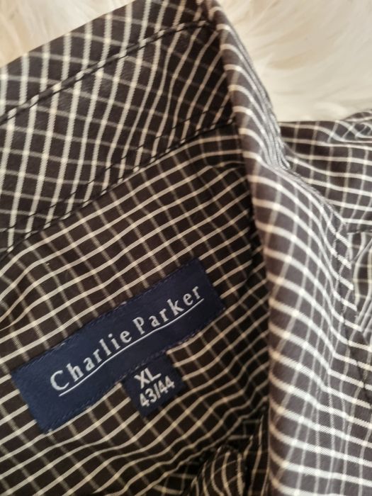 Koszula meska w kratę XL Charlie Parker