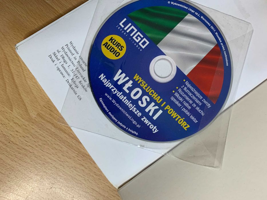 Język włoski dla początkujących kurs z płytą CD