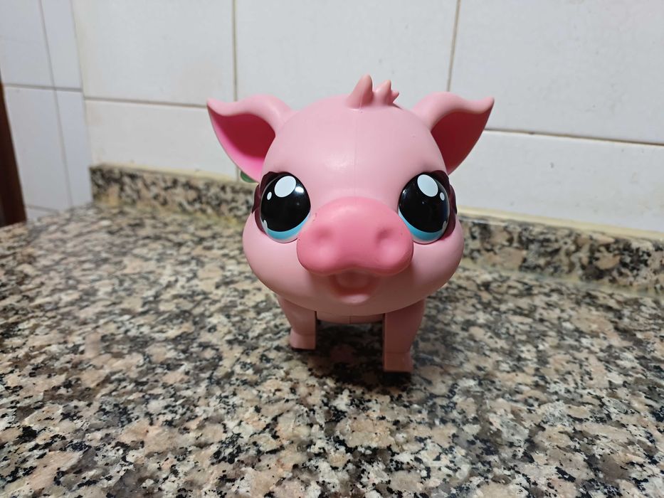 Peluche interativo my little pig pet
