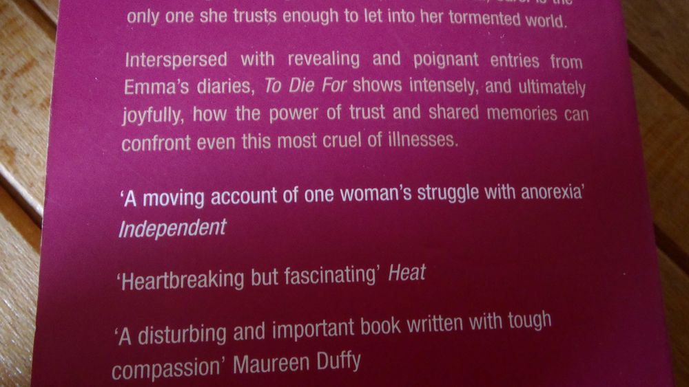 To die for,Carol Lee