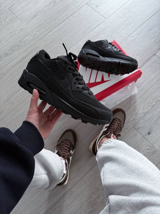 Кросівки Nike Air Max 90 Trainers Black premium