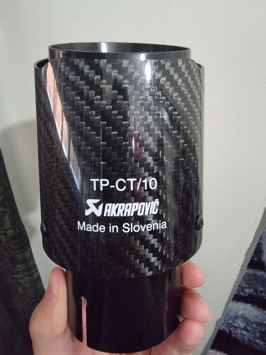 PONTEIRAS BMW M / Inox / Akrapovic 100mm