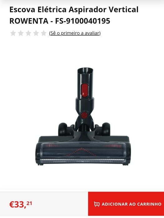 Escova aspirador Rowenta