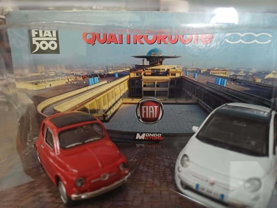 Miniaturas Fiat 500 Quattroruote - MondoMotors