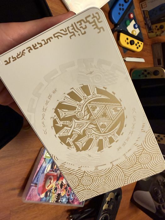 Nintendo SWITCH OLED The Legend of Zelda TOK Edition MEGA zestaw IGŁA