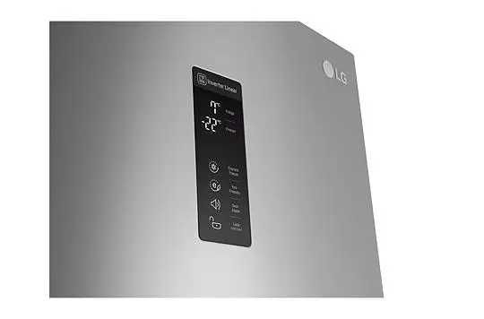 Комбінований холодильник LG з контролем вологості та низьким рівнем шуму
