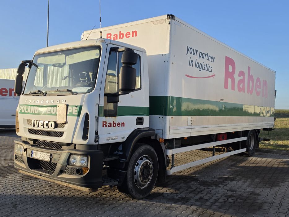 Iveco Eurocargo 180E25, kontener, winda