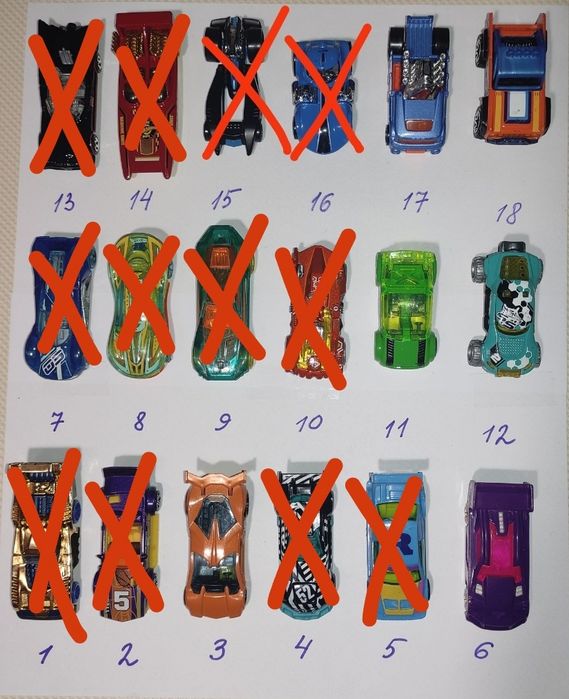Машинки Hot wheels