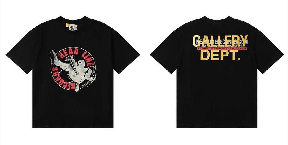 Футболка Gallery Dept футболка на лето Галери Депт футболка gallery dept