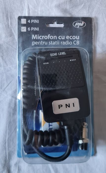 Mikrofon CB, echo, wzmocnienie, piękne brzmienie.  Okazja!