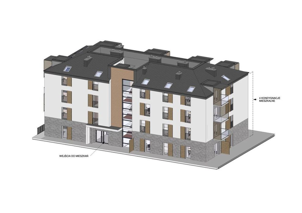 Nowe mieszkanie 66m2  Zielone Osiedle Koszęcin B1