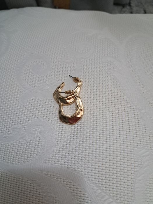 Фактурные серьги 2.5 см