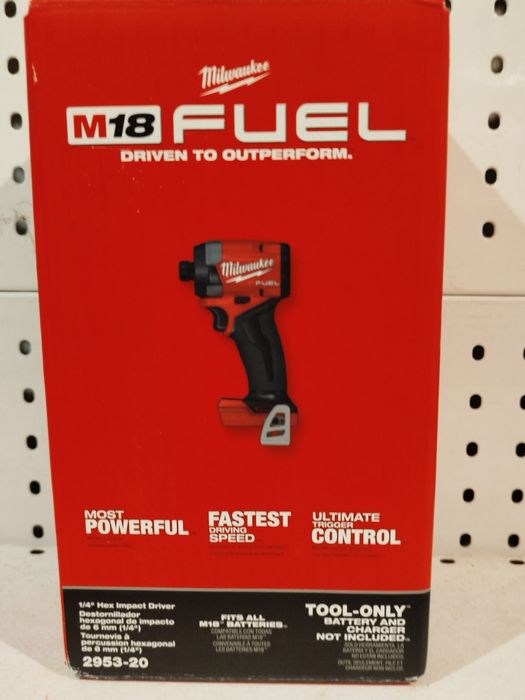 Milwaukee M18 Fuel 2953-20 імпакт шуруповерт гайковерт Оригінал США