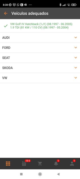 Motor de arranque novo