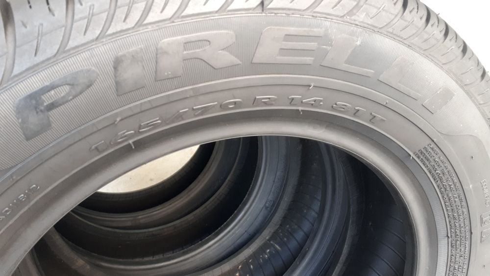 Quatro pneus novos 165/70R14 81T Pirelli P4 Renault Kangoo, Citröen C3