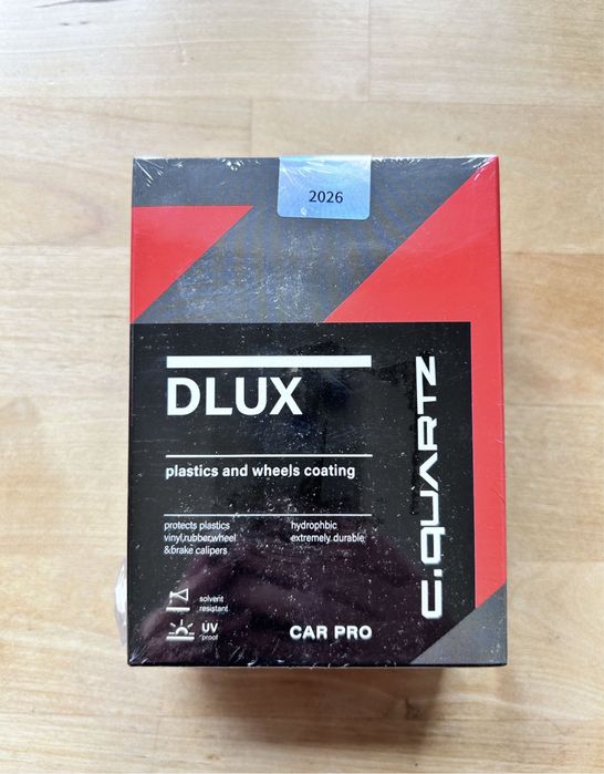 CARPRO  cQuartz DLUX powloka ceramiczna  do zabezpieczania plastikow samochodowych 30 ml nowy