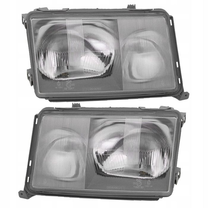 Reflektor Lampa Przód Tyc Mercedes W124 124 1984-1990 kpl