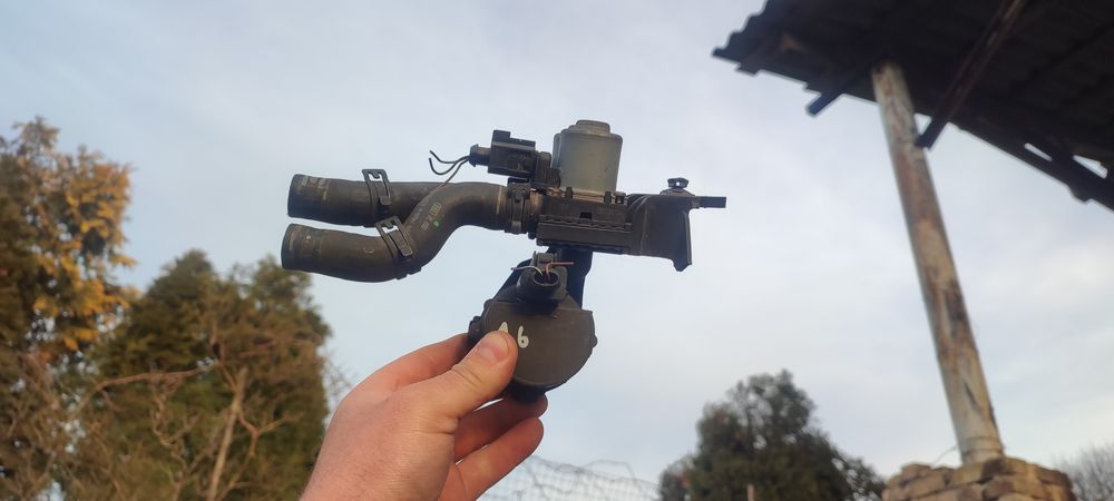 Клапан пічки Ауді А6 С6 клапан отопителя печки Audi A6 C6 електроклапа