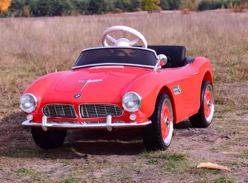 BAWIBUS.PL Auto samochód na akumulator BMW 507 Retro autko na pilota