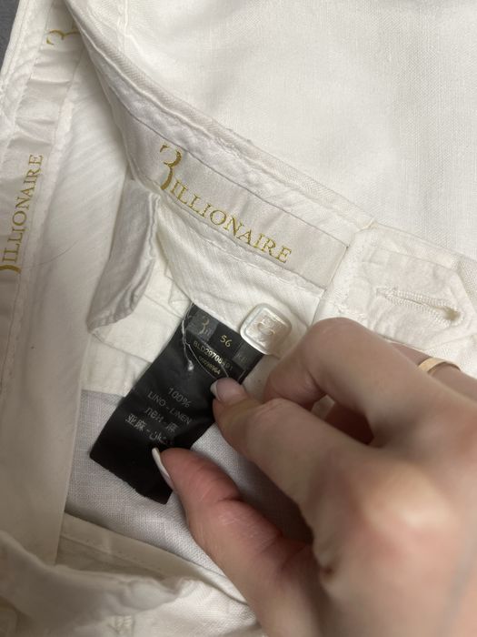 Брюки Лен мужские Billionaire