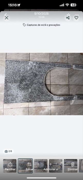 Pedra cozinha de granito