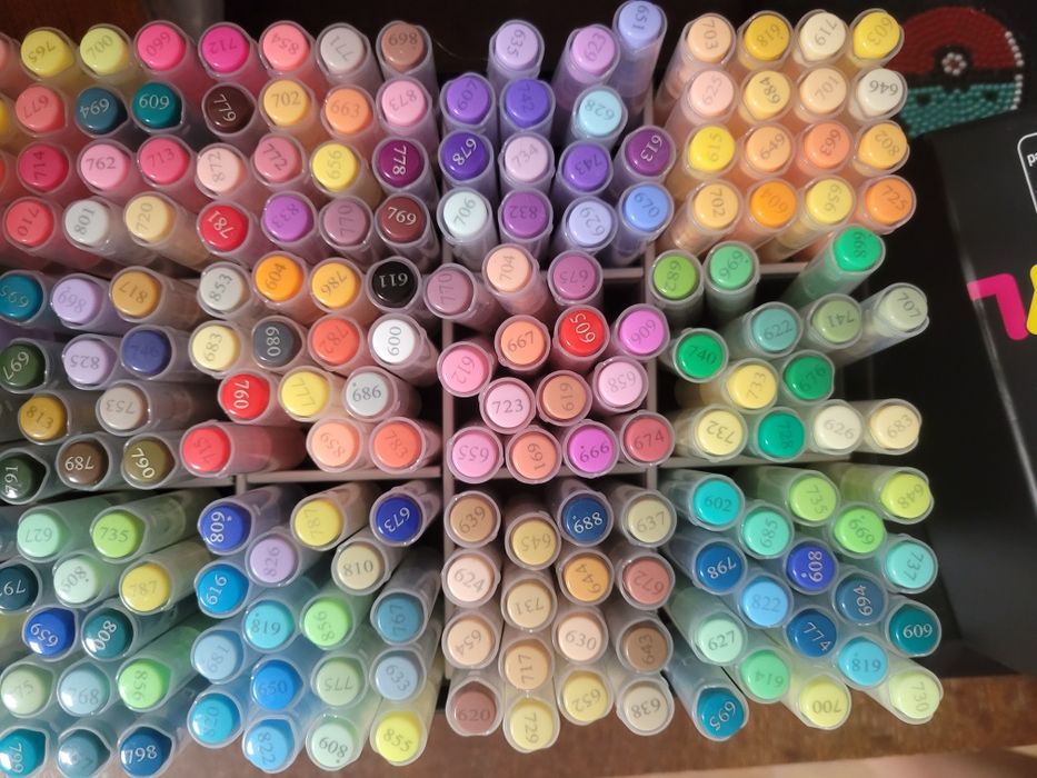 Акрилові маркери гуангна для розмальовок по шт