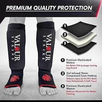 ЗАХИСТНІ ЩИТКИ (Valour Strike) для голені та стопи.